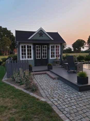 Kundenbild: Gartenhaus Clockhouse-44 Royal ISO
