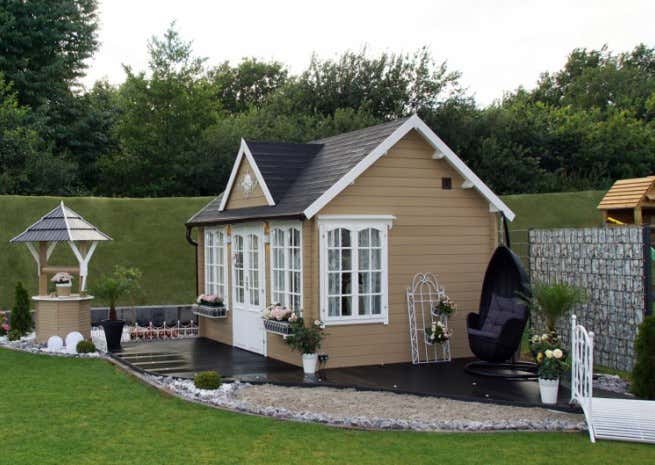 Kundenbild: Gartenhaus Clockhouse-44 Royal ISO