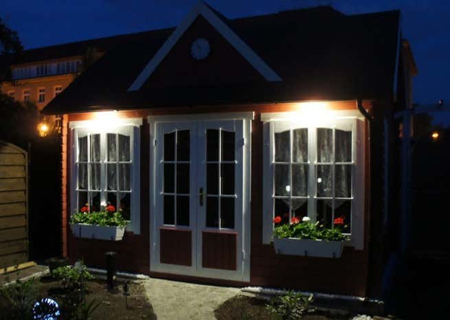 Kundenbild: Gartenhaus Clockhouse-44 Royal ISO