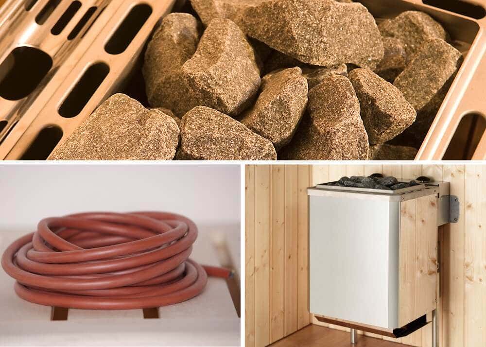 FinnTherm Sauna-Kompaktofen 9,0 kW - Ofenset 11