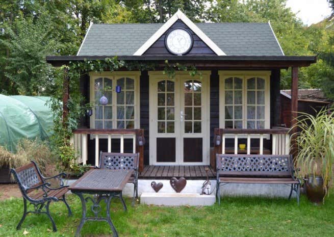 Kundenbild: Gartenhaus Clockhouse-Oxford 44 ISO