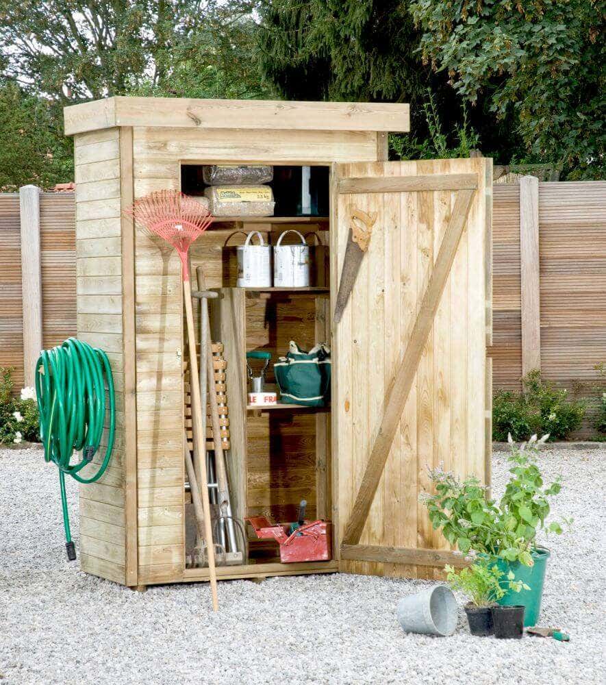 Gartenschrank & Geräteschrank in vielen Grössen bestellen