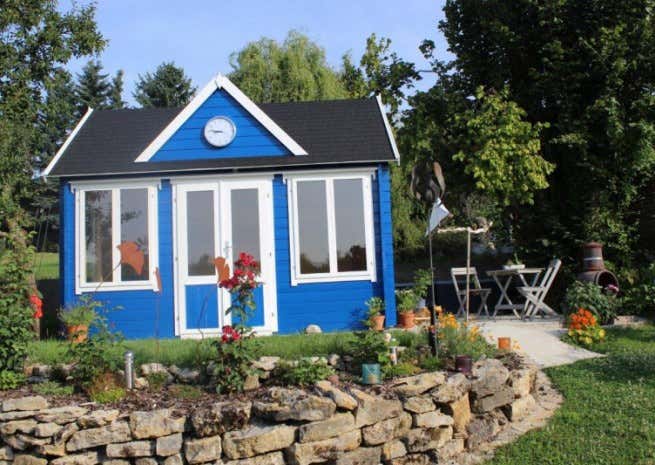 Kundenbild: Gartenhaus Clockhouse-44 Royal ISO