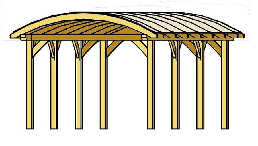 Carport Franken 635 x 755 cm Carport Franken 635 x 755 cm