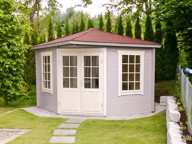 Kundenbild: 5-Eck Gartenhaus Modell Monica