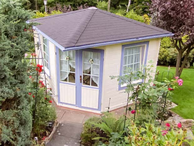 Kundenbild: 5-Eck Gartenhaus Modell Monica