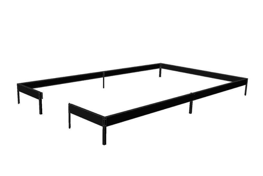 Fundament Compact 6,6 m2 schwarz