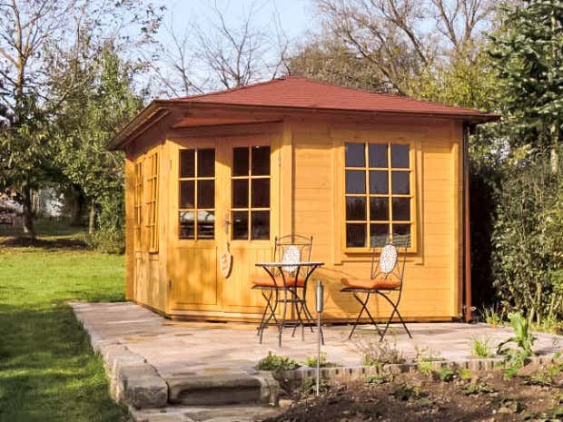 Kundenbild: 5-Eck Gartenhaus Modell Monica