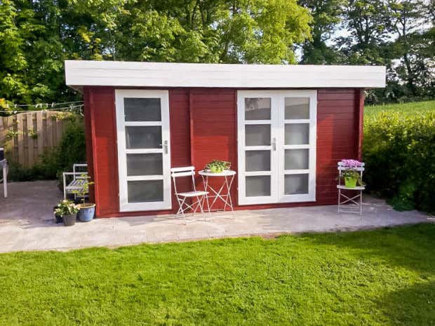 Photo du client: Abri de jardin Moderne-E