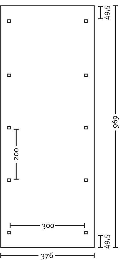 Carport Franken 376 x 969 cm Carport Franken 376 x 969 cm