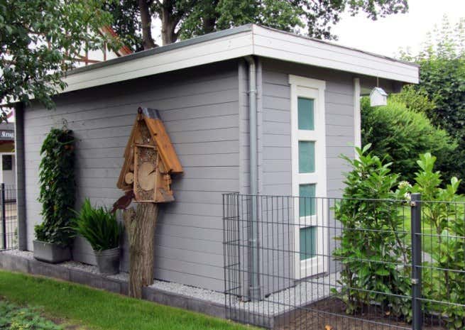 Kundenbild: 5-Eck Gartenhaus Modell Lindau-40