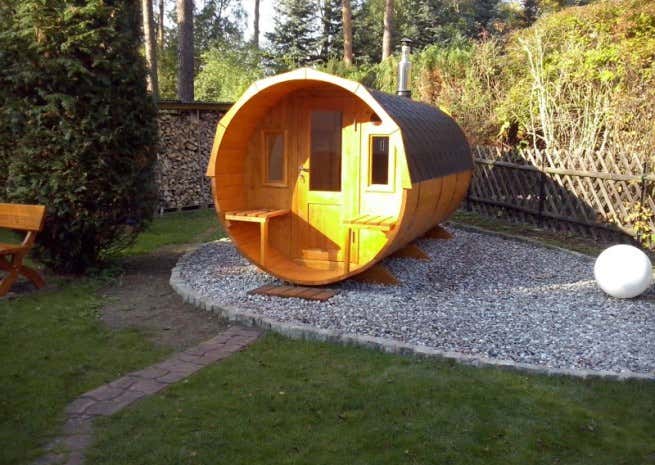 Kundenbild: FinnTherm Fass-Sauna Max
