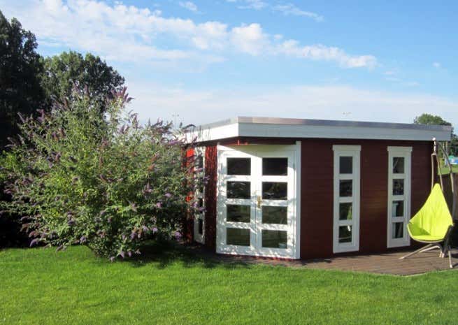 Kundenbild: 5-Eck Gartenhaus Modell Lindau-40