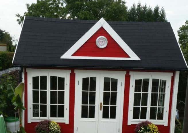 Kundenbild: Gartenhaus Clockhouse-44 Royal ISO