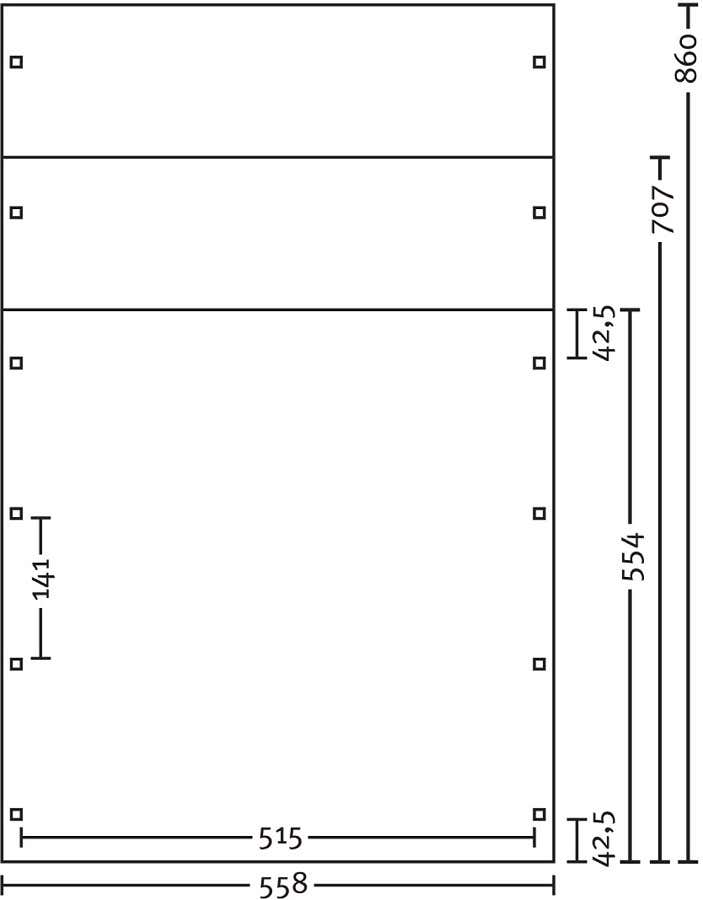 Carport Holstein 558 x 707 cm Carport Holstein 558 x 707 cm