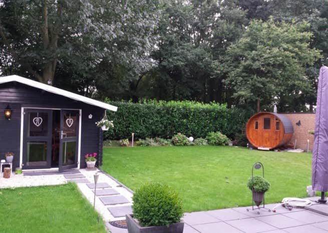 Kundenbild: FinnTherm Fass-Sauna Max