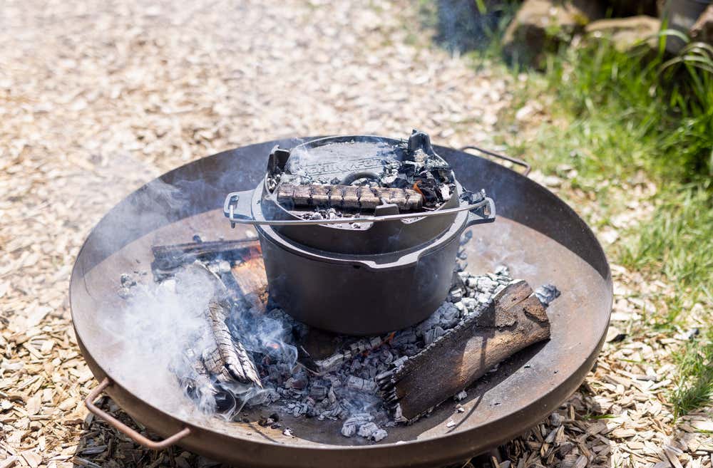 Grillfürst Feuerschale 55 cm aus Stahl