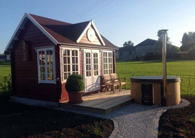 Kundenbild: Gartenhaus Clockhouse-44 Royal ISO