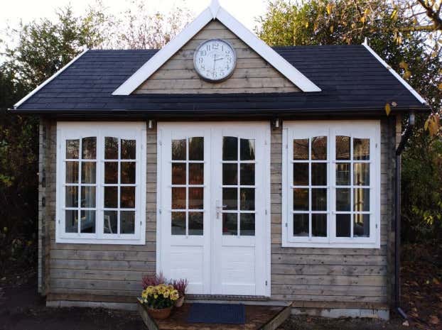 Kundenbild: Gartenhaus Clockhouse-44 Royal ISO