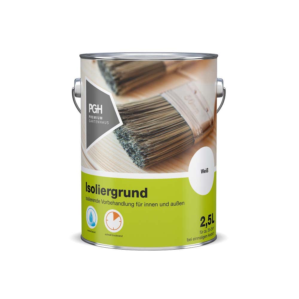 PGH Premium Gartenhaus Isoliergrund - VOC-Gewicht:0,066