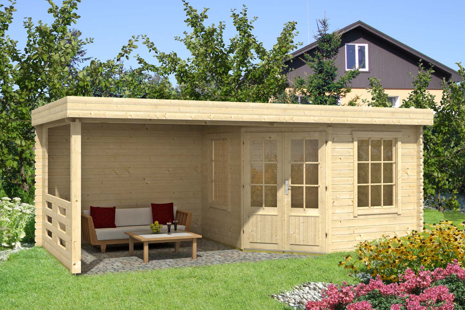 Gartenhaus Modell Hanna40 Gartenhaus Modell Hanna40 AZ Gartenhaus GmbH