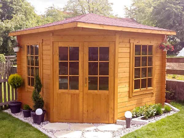 Kundenbild: 5-Eck Gartenhaus Modell Monica