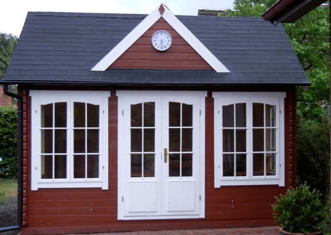 Kundenbild: Gartenhaus Clockhouse-44 Royal ISO